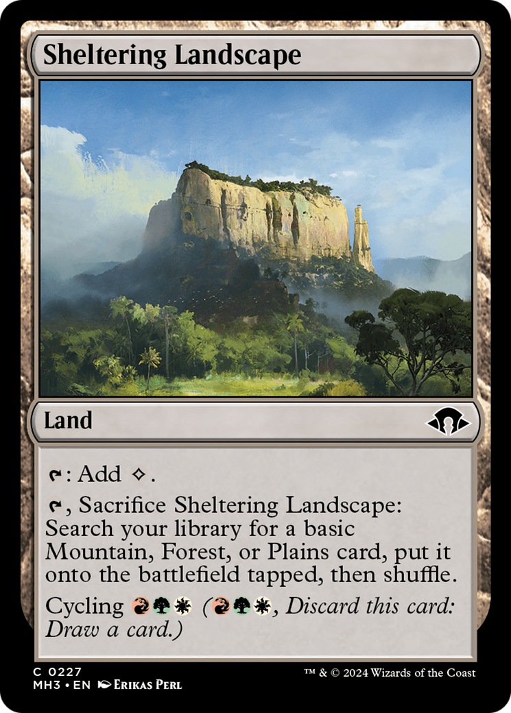 Sheltering Landscape [Modern Horizons 3] | Enigma On Main