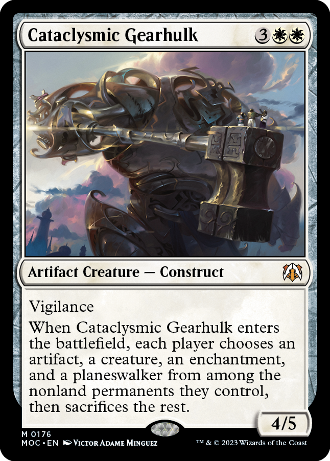 Cataclysmic Gearhulk [March of the Machine Commander] | Enigma On Main