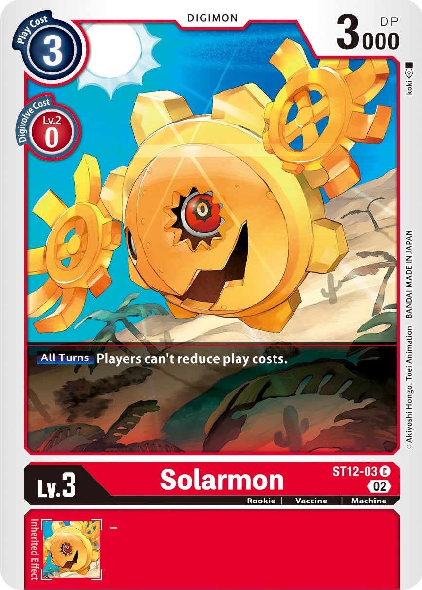 Solarmon [ST12-03] [Starter Deck: Jesmon] | Enigma On Main