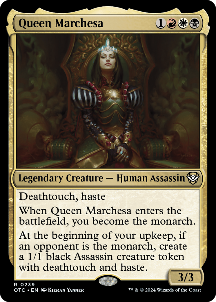 Queen Marchesa [Outlaws of Thunder Junction Commander] | Enigma On Main