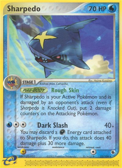 Sharpedo (22/109) [EX: Ruby & Sapphire] | Enigma On Main