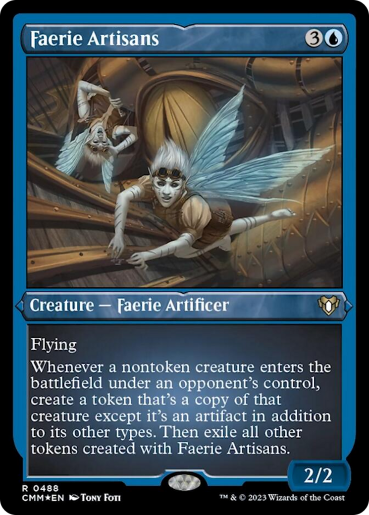 Faerie Artisans (Foil Etched) [Commander Masters] | Enigma On Main