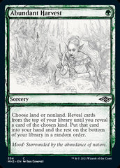 Abundant Harvest (Sketch) [Modern Horizons 2] | Enigma On Main