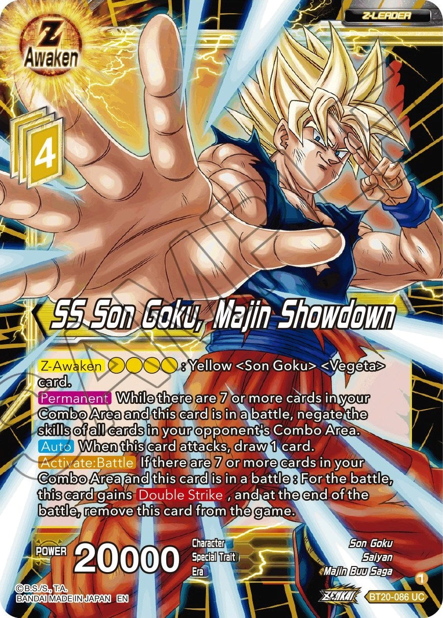 SS Son Goku, Majin Showdown (BT20-086) [Power Absorbed] | Enigma On Main