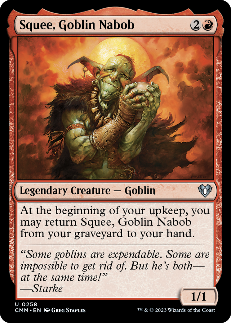 Squee, Goblin Nabob [Commander Masters] | Enigma On Main