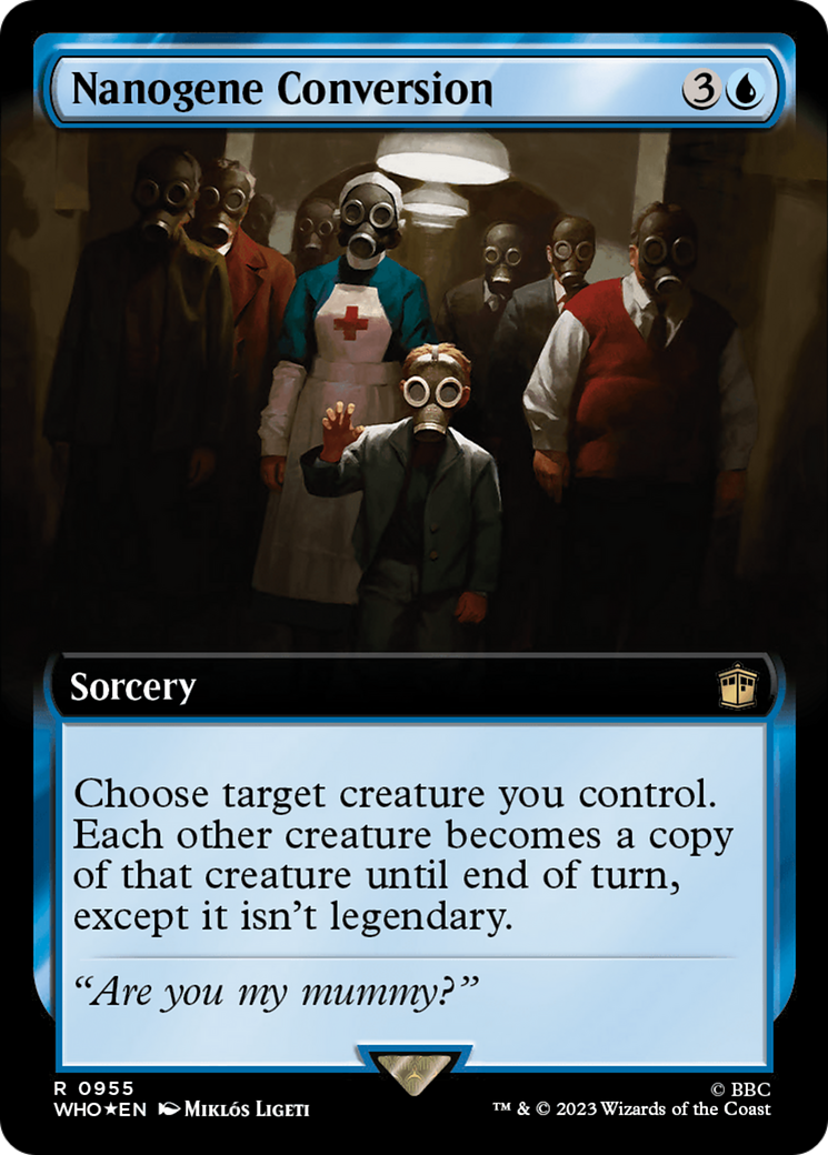 Nanogene Conversion (Extended Art) (Surge Foil) [Doctor Who] | Enigma On Main