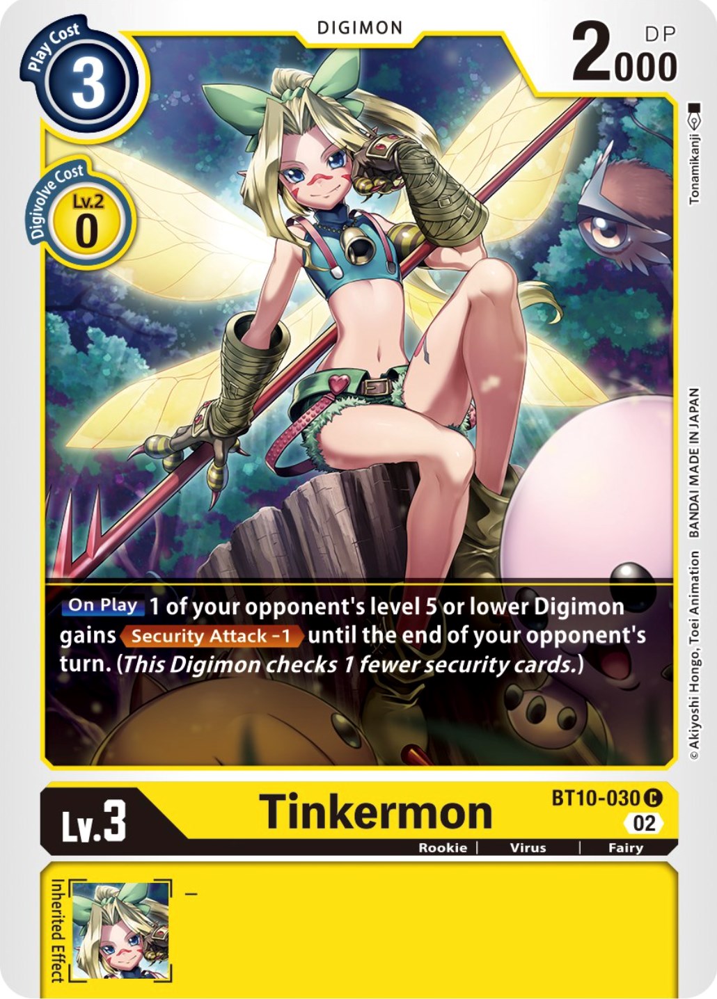 Tinkermon [BT10-030] [Xros Encounter] | Enigma On Main