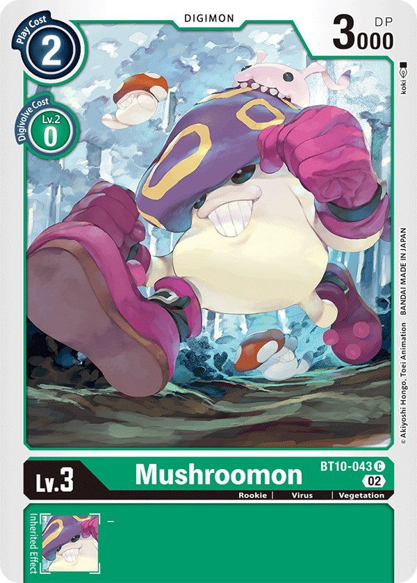 Mushroomon [BT10-043] [Xros Encounter] | Enigma On Main