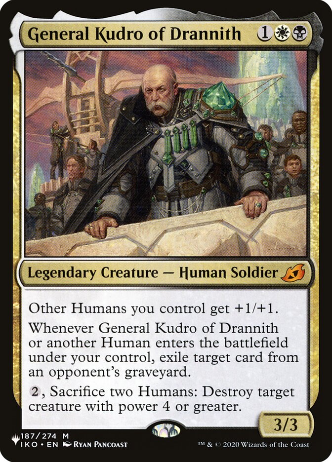 General Kudro of Drannith [The List] | Enigma On Main