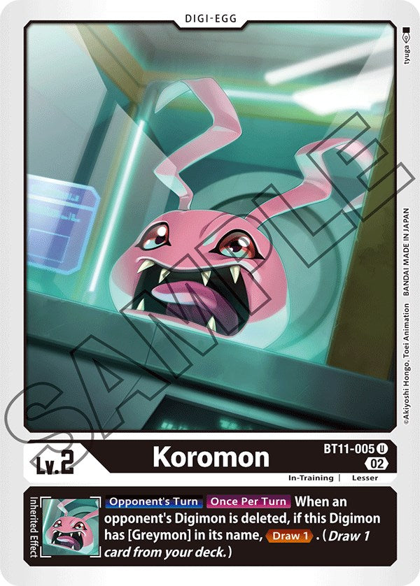 Koromon [BT11-005] [Dimensional Phase] | Enigma On Main