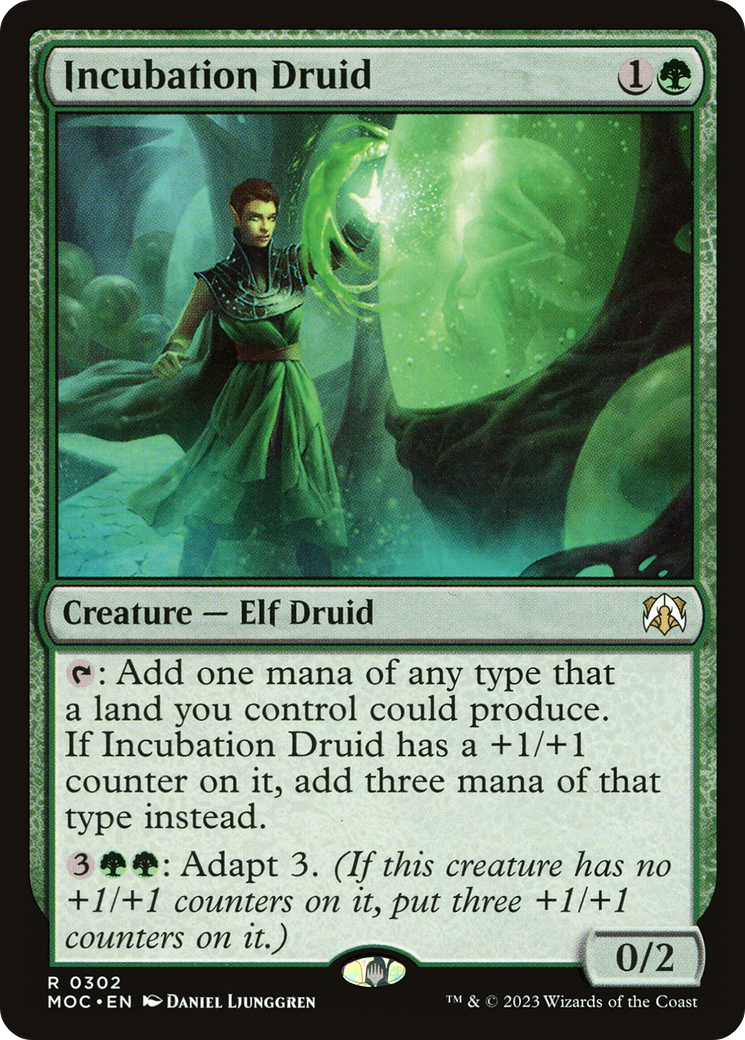 Incubation Druid [March of the Machine Commander] | Enigma On Main