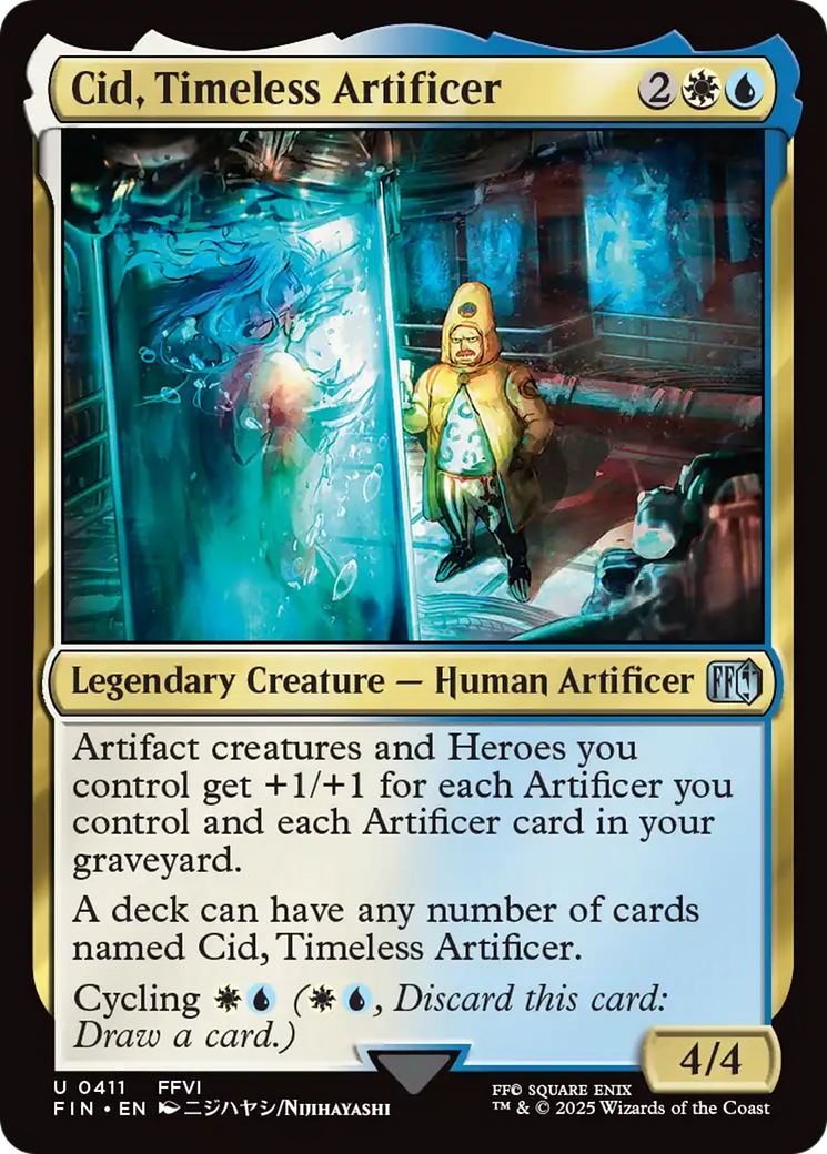 Cid, Timeless Artificer (0411) [FINAL FANTASY] | Enigma On Main