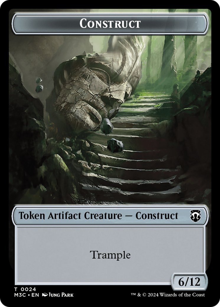 Construct // Myr Double-Sided Token [Modern Horizons 3 Commander Tokens] | Enigma On Main