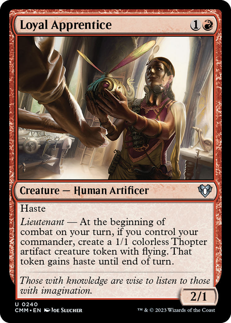 Loyal Apprentice [Commander Masters] | Enigma On Main