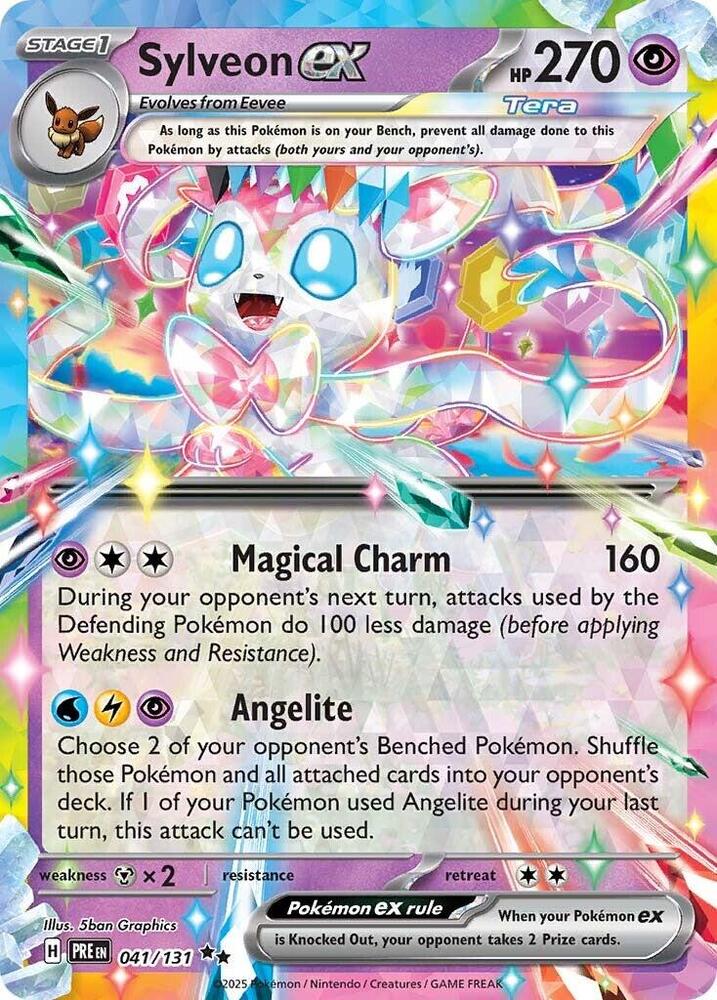 Sylveon ex (041/131) [Scarlet & Violet: Prismatic Evolutions] | Enigma On Main