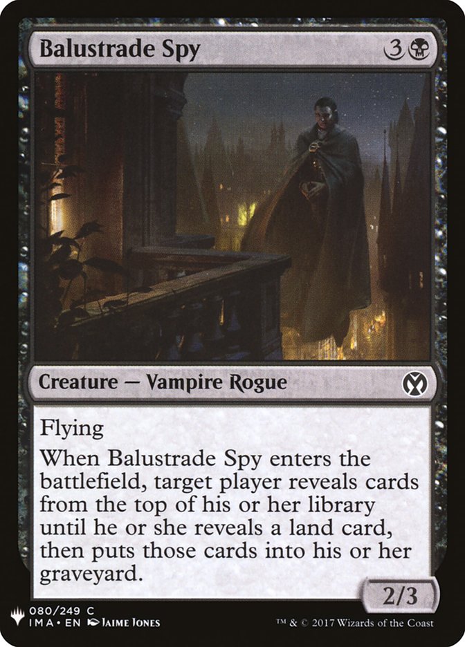 Balustrade Spy [Mystery Booster] | Enigma On Main