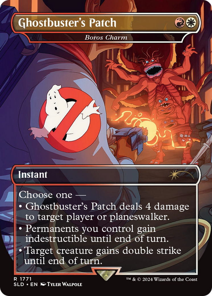 Ghostbuster's Patch - Boros Charm [Secret Lair Drop Series] | Enigma On Main