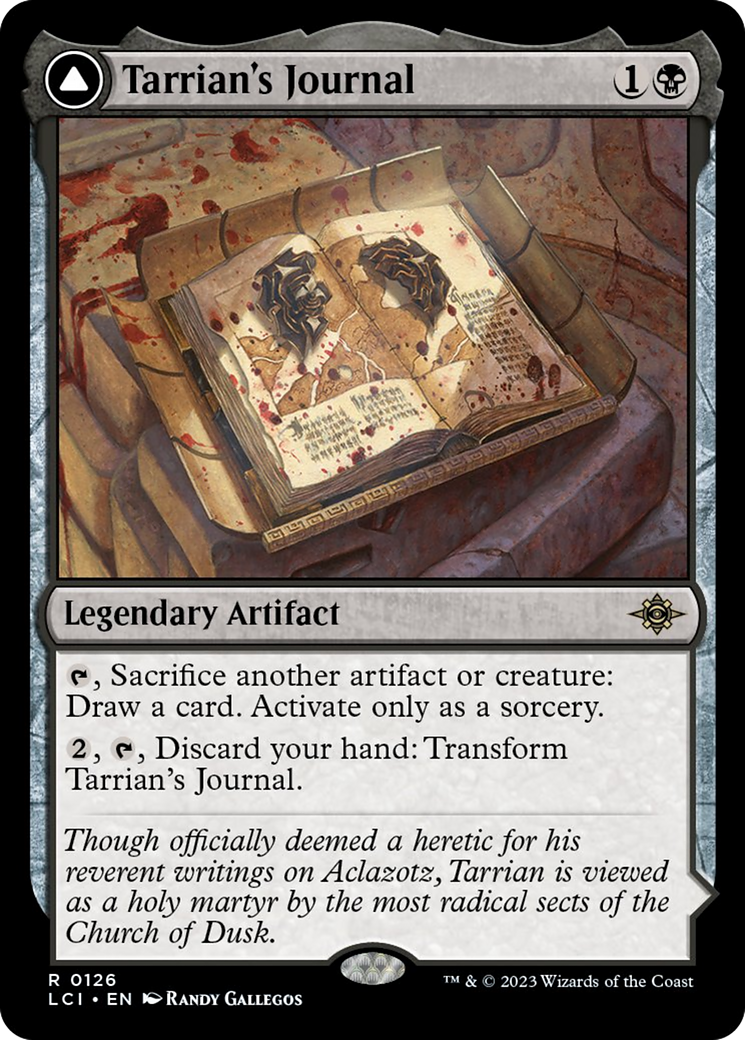 Tarrian's Journal // The Tomb of Aclazotz [The Lost Caverns of Ixalan] | Enigma On Main