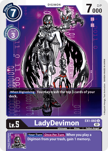 LadyDevimon [EX1-060] [Classic Collection] | Enigma On Main