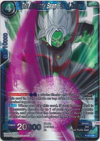 The Almighty Beam Fused Zamasu (P-011) [Promotion Cards] | Enigma On Main