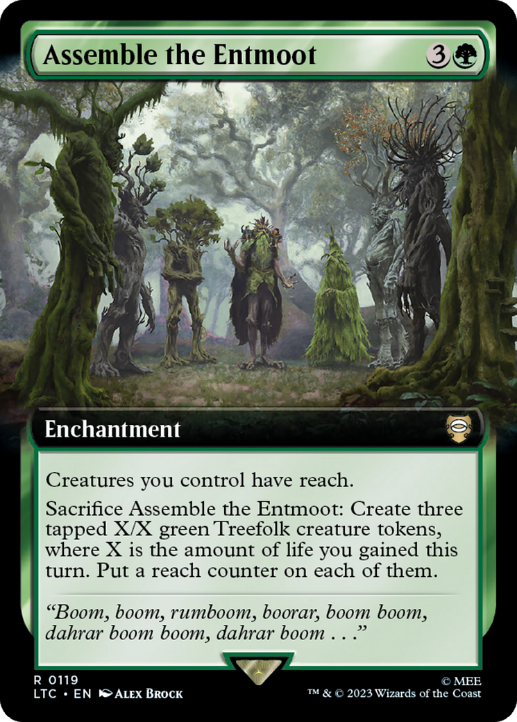 Assemble the Entmoot (Extended Art) [The Lord of the Rings: Tales of Middle-Earth Commander] | Enigma On Main