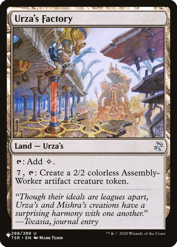 Urza's Factory [The List] | Enigma On Main