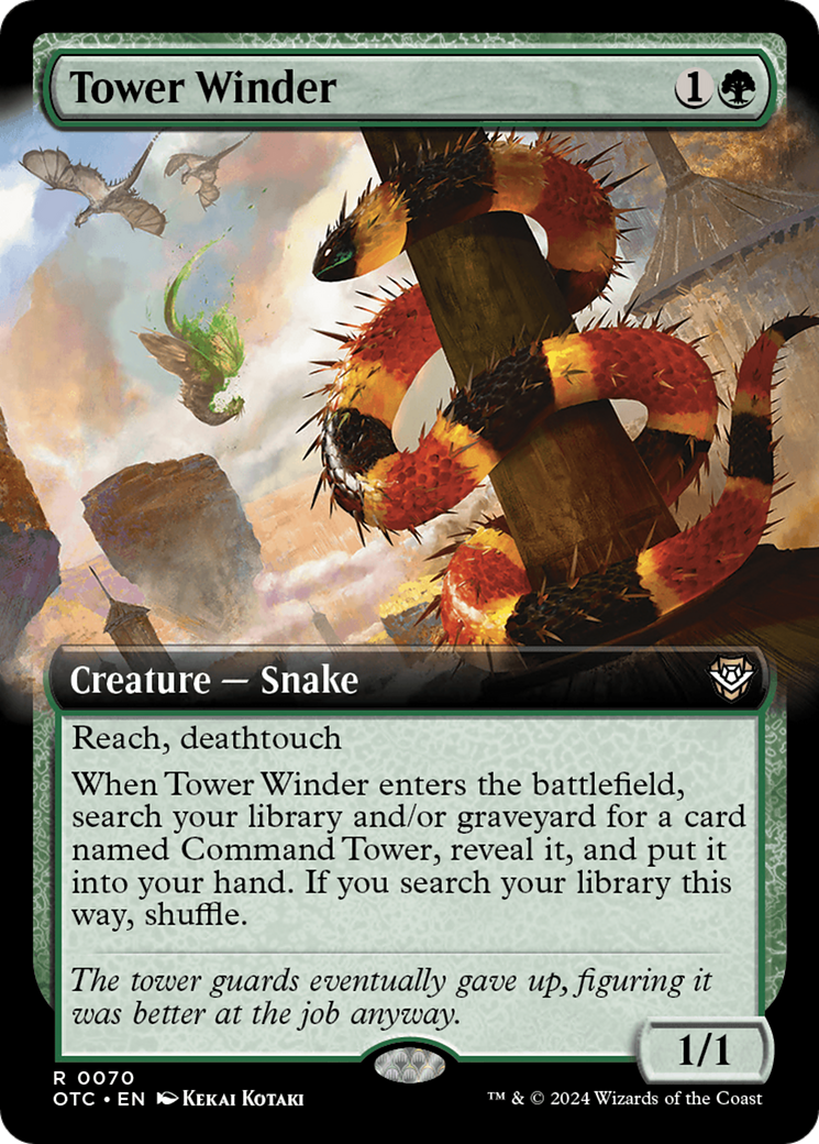 Tower Winder (Extended Art) [Outlaws of Thunder Junction Commander] | Enigma On Main