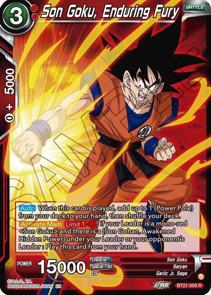 Son Goku, Enduring Fury (BT21-009) [Wild Resurgence] | Enigma On Main