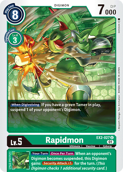 Rapidmon [EX2-027] [Digital Hazard] | Enigma On Main