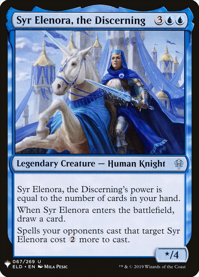 Syr Elenora, the Discerning [Mystery Booster] | Enigma On Main