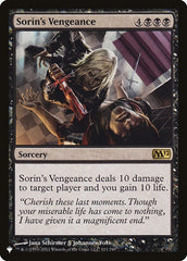 Sorin's Vengeance [The List] | Enigma On Main