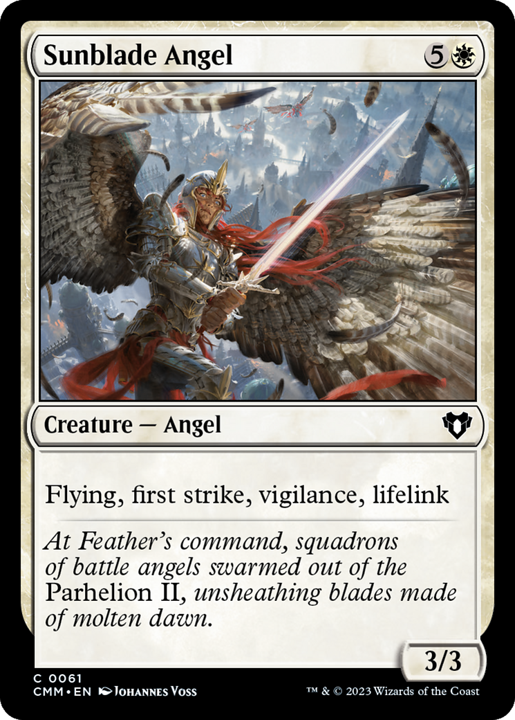 Sunblade Angel [Commander Masters] | Enigma On Main