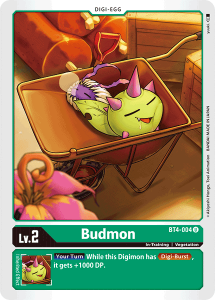 Budmon [BT4-004] [Great Legend] | Enigma On Main