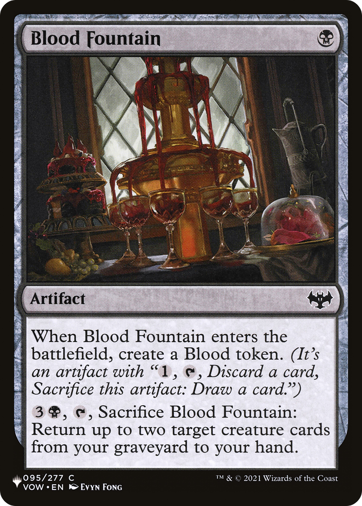 Blood Fountain [The List Reprints] | Enigma On Main