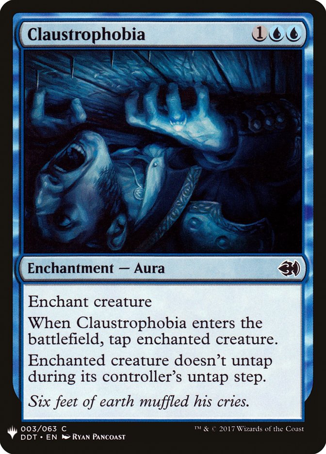 Claustrophobia [Mystery Booster] | Enigma On Main