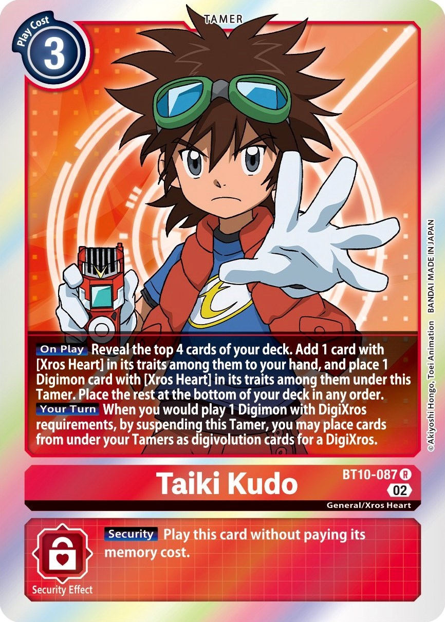 Taiki Kudo [BT10-087] [Xros Encounter] | Enigma On Main