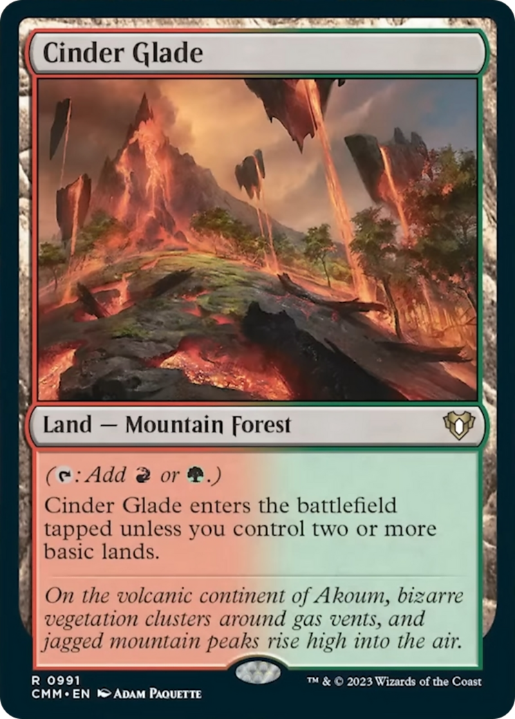 Cinder Glade [Commander Masters] | Enigma On Main