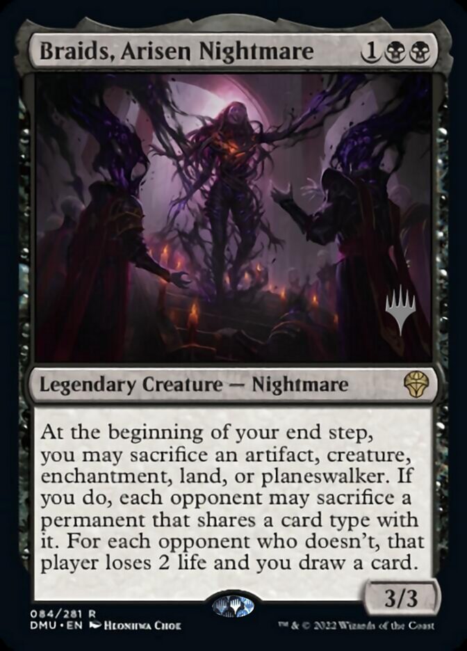 Braids, Arisen Nightmare (Promo Pack) [Dominaria United Promos] | Enigma On Main