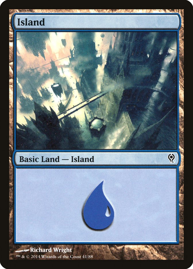 Island (41) [Duel Decks: Jace vs. Vraska] | Enigma On Main