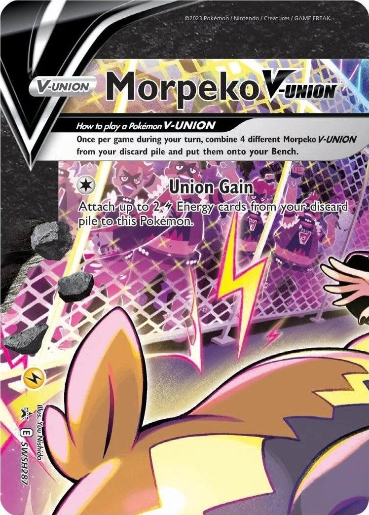 Morpeko V-Union (SWSH287) [Sword & Shield: Black Star Promos] | Enigma On Main