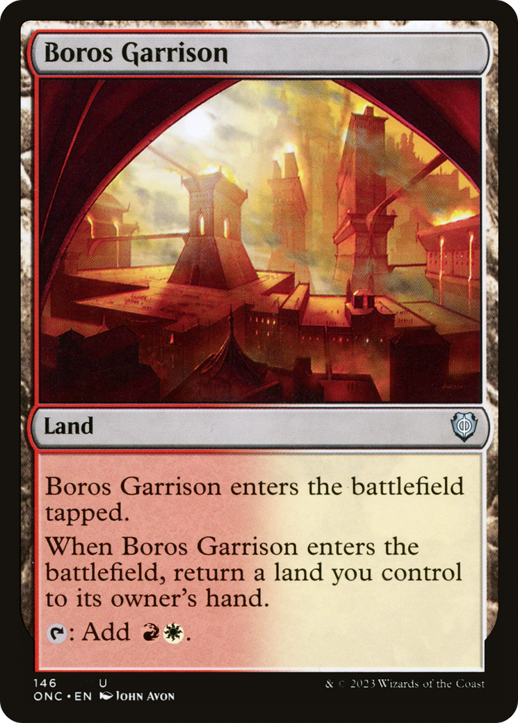 Boros Garrison [Phyrexia: All Will Be One Commander] | Enigma On Main