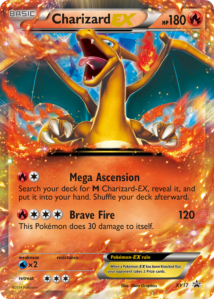 Charizard EX (XY17) [XY: Black Star Promos] | Enigma On Main