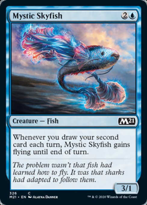 Mystic Skyfish [Core Set 2021] | Enigma On Main