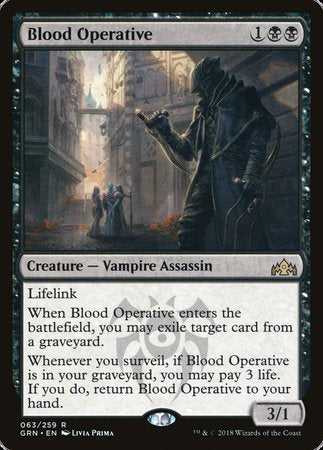 Blood Operative [Guilds of Ravnica] | Enigma On Main
