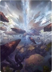 Prismatic Vista Art Card [Zendikar Rising Art Series] | Enigma On Main