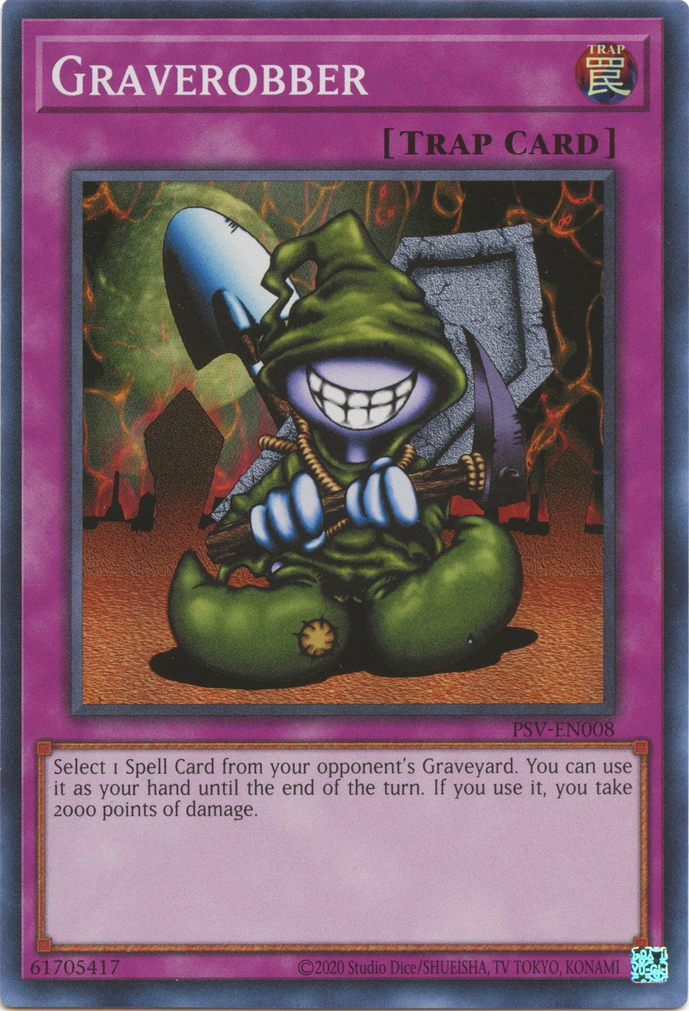 Graverobber (25th Anniversary) [PSV-EN008] Super Rare | Enigma On Main