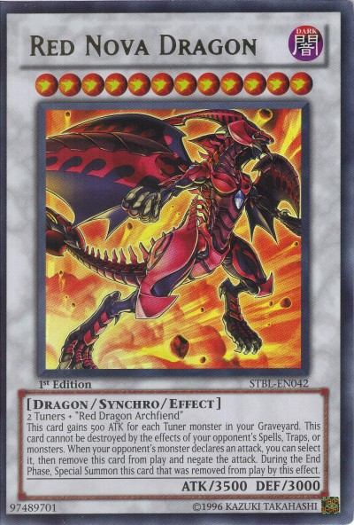 Red Nova Dragon [STBL-EN042] Ultra Rare | Enigma On Main