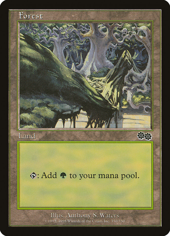 Forest (350) [Urza's Saga] | Enigma On Main