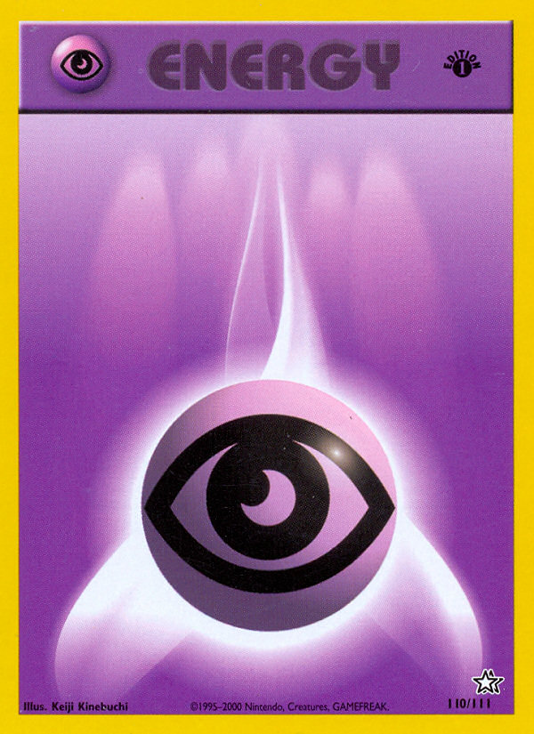 Psychic Energy (110/111) [Neo Genesis 1st Edition] | Enigma On Main