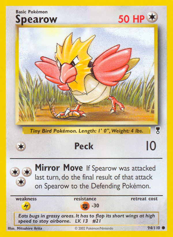 Spearow (94/110) [Legendary Collection] | Enigma On Main